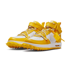 HOMBRE NIKE X OFF WHITE AIR FORCE 1 MID VARSITY MAIZE AMARILLOS