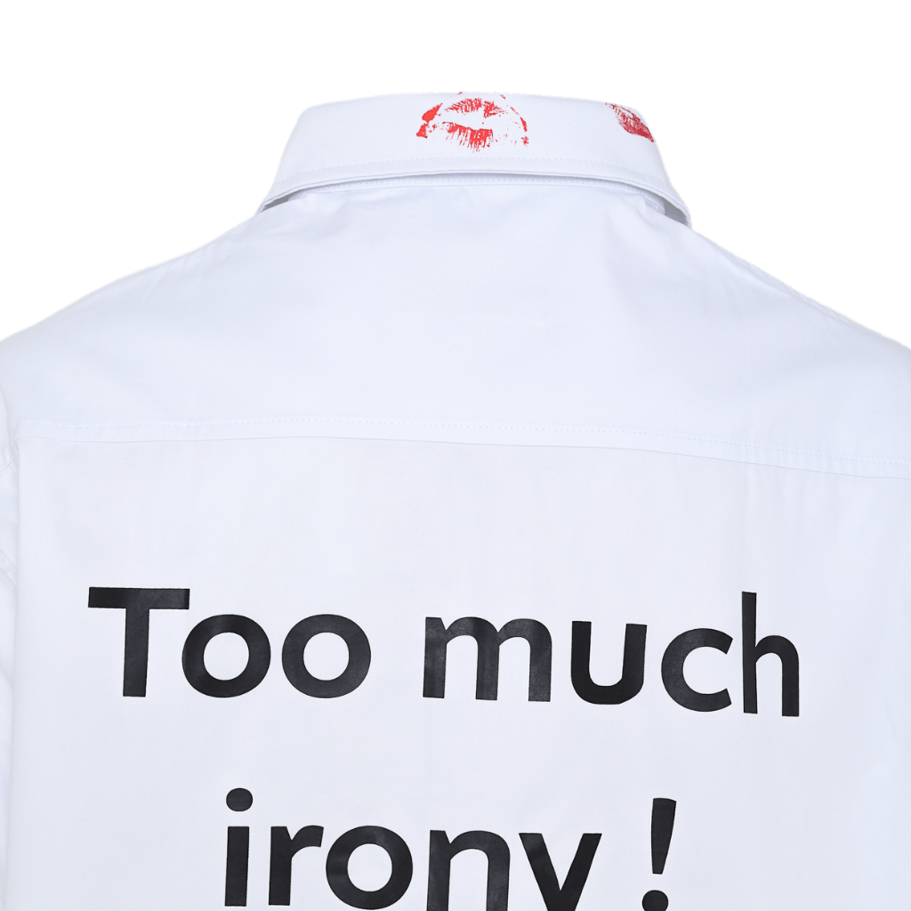 SINNERS SEXUAL FANTASIES II TOO MUCH IRONY CAMISERO BLANCO