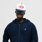 MONOIC TUTTO BENE 2 GORRA AJUSTABLE MILANO CREMA Y ROJO