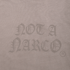SINNERS NOT A NARCO CAMISETA BOXY CAFE