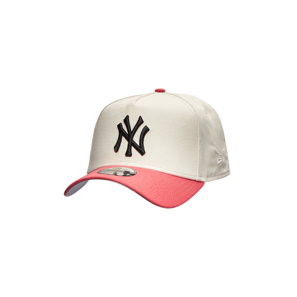 NEW ERA 9FORTY A FRAME MLB NEW YORK YANKEES CHROME CORAL COLLECTION GORRA AJUSTABLE BLANCO