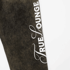 TRUE LOUNGE PRINTED DENIM JEAN PANTALON CAFE