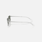 GAFAS RAYBAN EMY BIO-BASED LENTE VERDE OSCURO MARCO PLATA