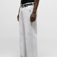 MONOIC TUTTO BENE I FLARED JEANS GRIS CLARO DESGASTADO