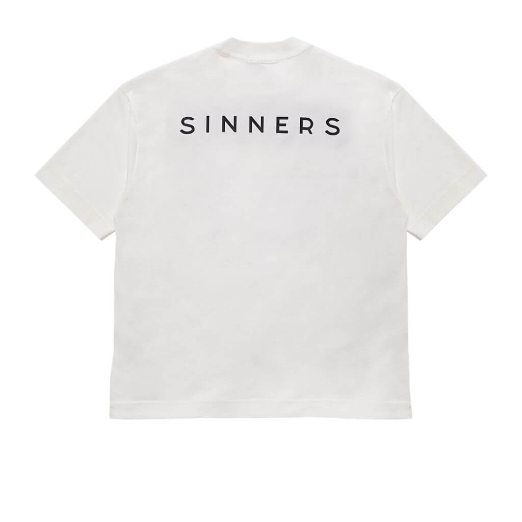 SINNERS SUGAR ABUSE LOGO REGULAR CAMISETA BEIGE