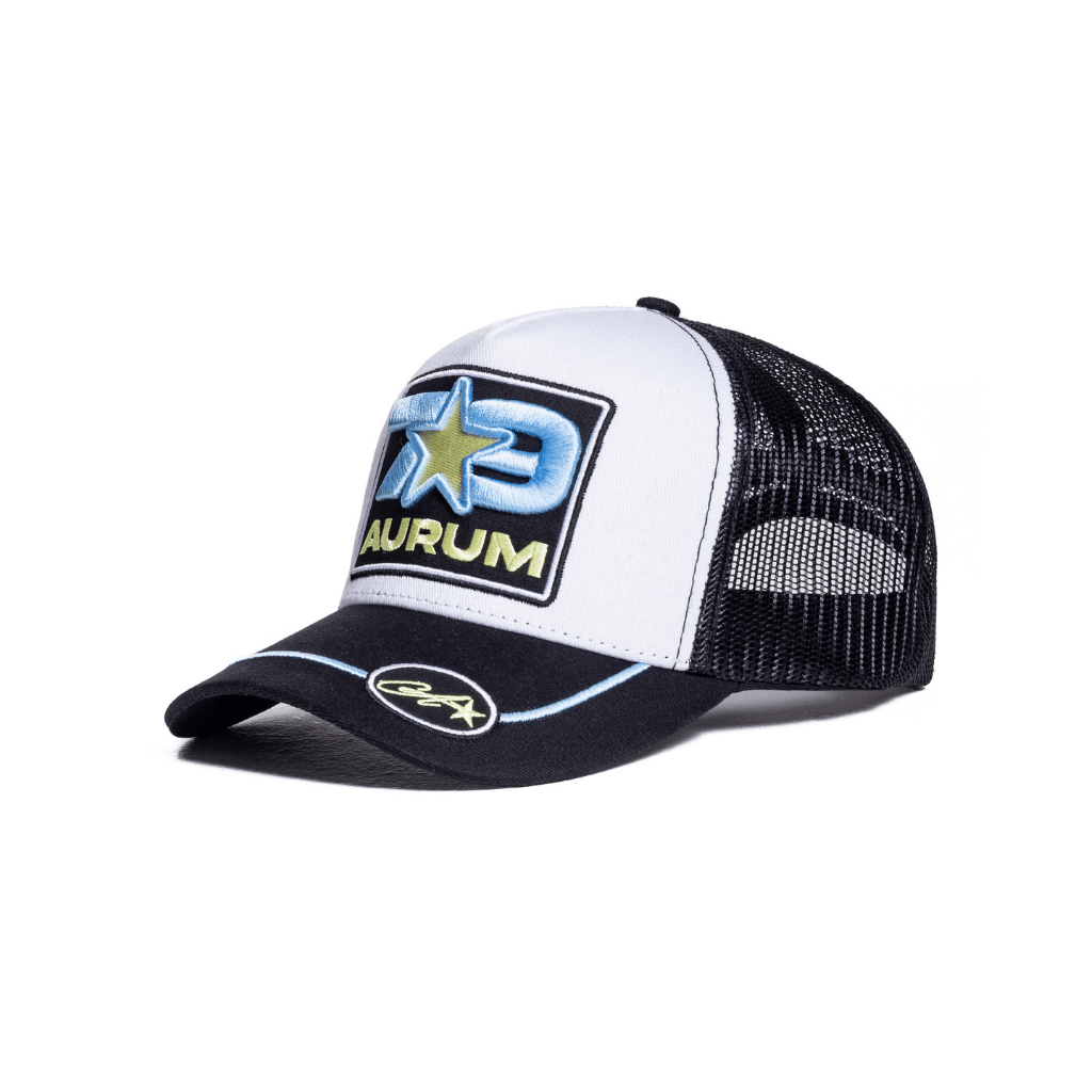 AURUM RACING STARS GORRA CAMIONERA AJUSTABLE RACING 79 CAP BLANCA