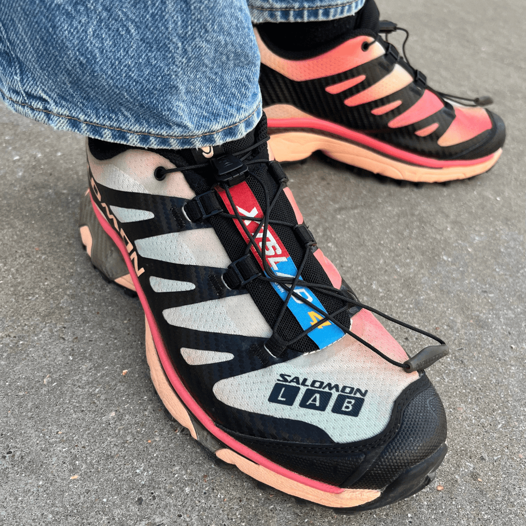 TENIS HOMBRE SALOMON XT-4 OG "AURORA BOREALIS" ROJOS
