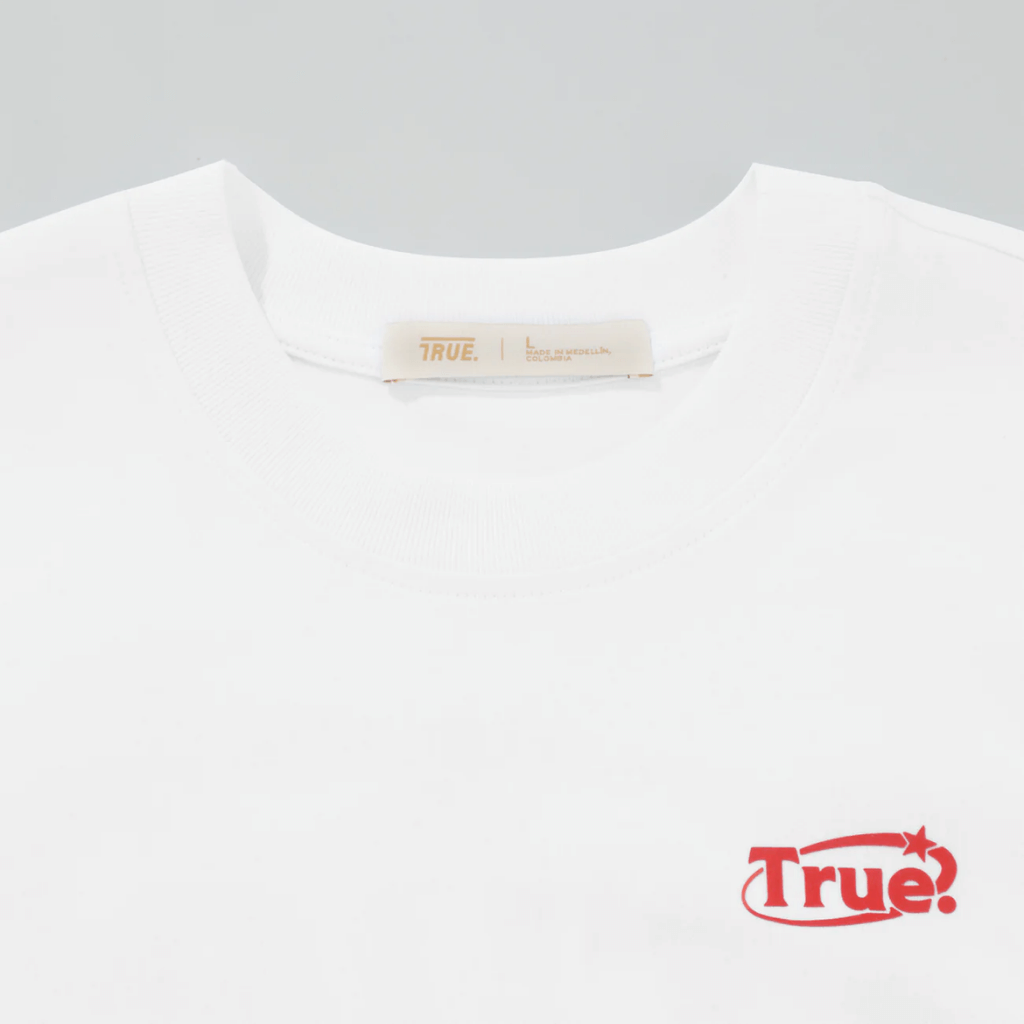 TRUE EVERYDAY LOGO CAMISETA BLANCA