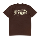 TRUE EVERYDAY LOGO CAMISETA CAFE