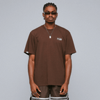 TRUE EVERYDAY LOGO CAMISETA CAFE