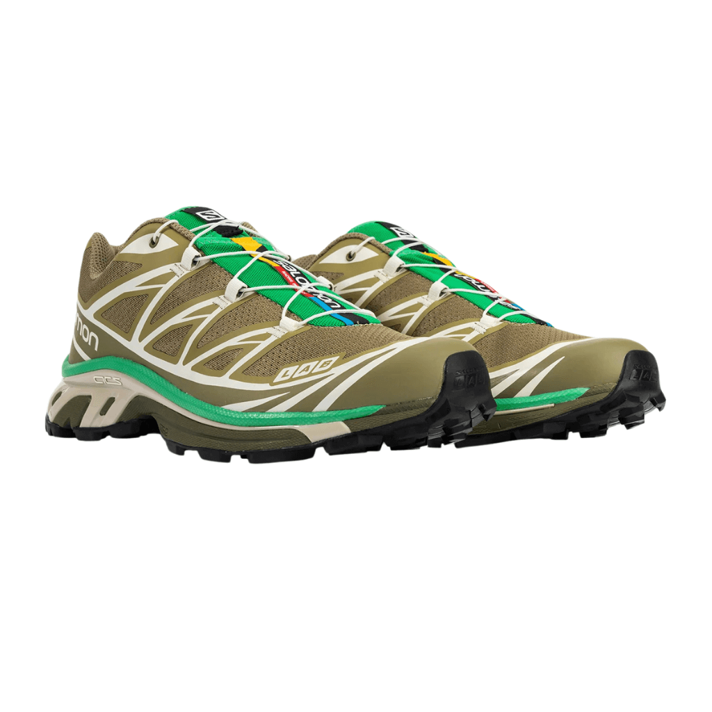 TENIS SALOMON XT-6 "DRIED HERB" VERDE