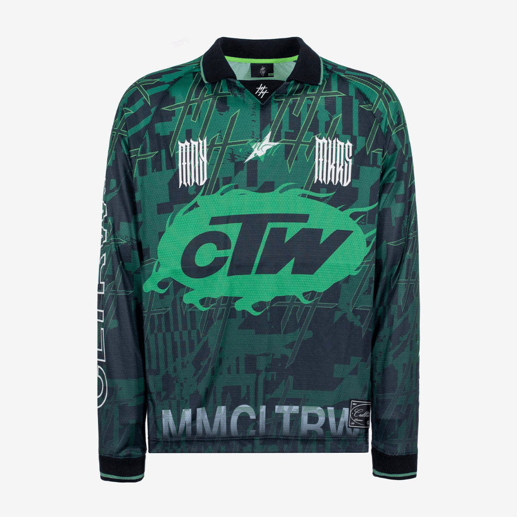CULTUREWISE TWO STROKE SAINTS JERSEY MOTOCROSS VERDE