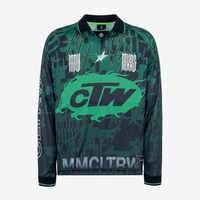 CULTUREWISE TWO STROKE SAINTS JERSEY MOTOCROSS VERDE