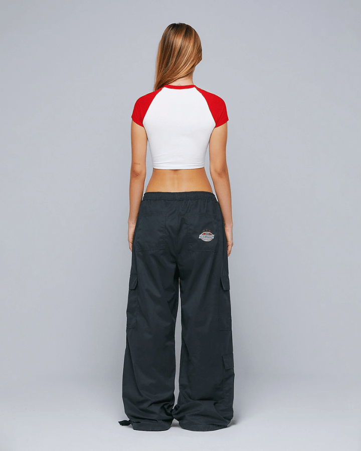 TRUE COLOMBIA BABY TEE ROJO