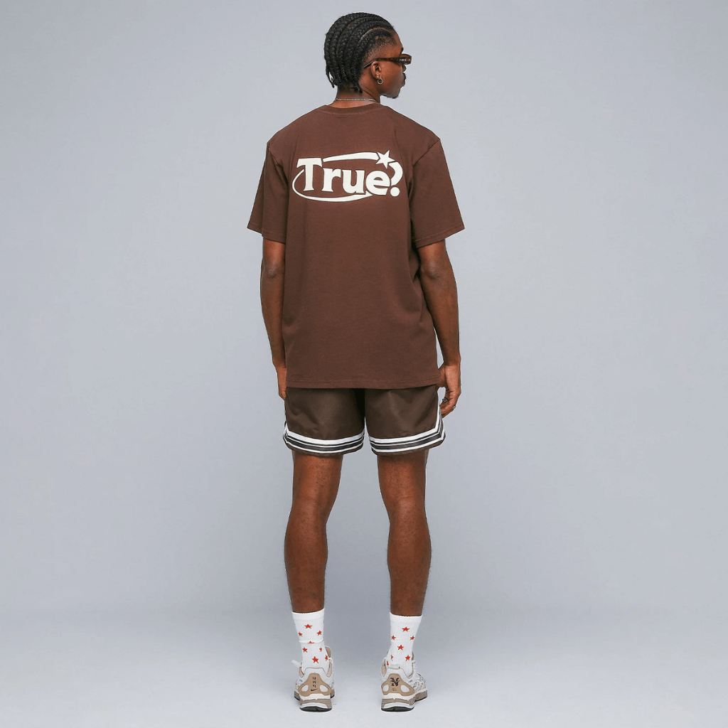 TRUE EVERYDAY LOGO CAMISETA CAFE