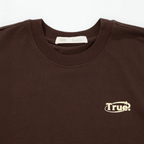 TRUE EVERYDAY LOGO CAMISETA CAFE