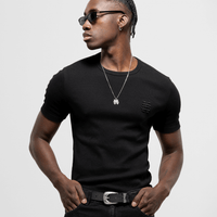 MONOIC TUTTO BENE 2 CAMISETA MUSCLE FIT NEGRO OSCURO