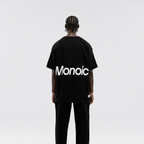 MONOIC TIMELESS V2 CAMISETA LOGO OVERSIZED NEGRA