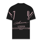AURUM STARS I BLACK STARDUST CAMISETA OVERSIZE NEGRA