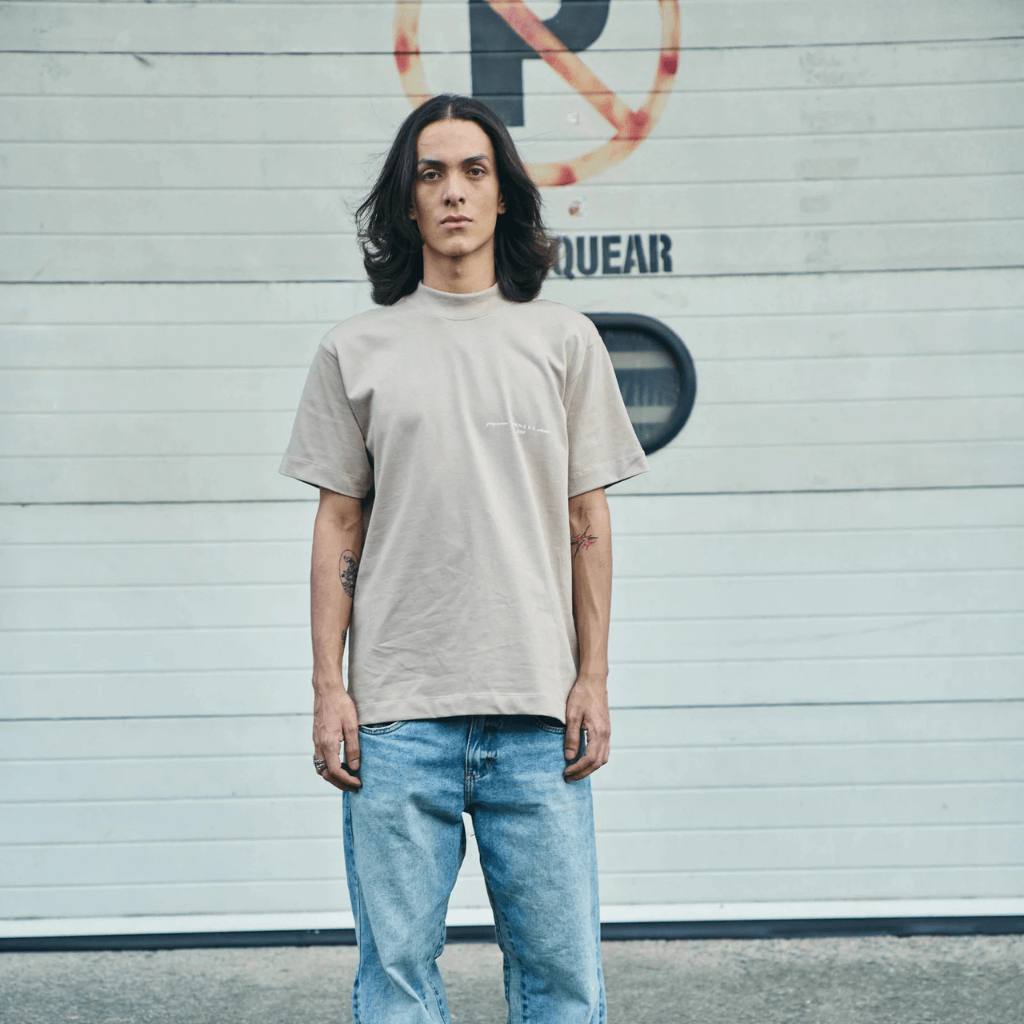 SINNERS GARMENTS CAMISETA REGULAR BEIGE