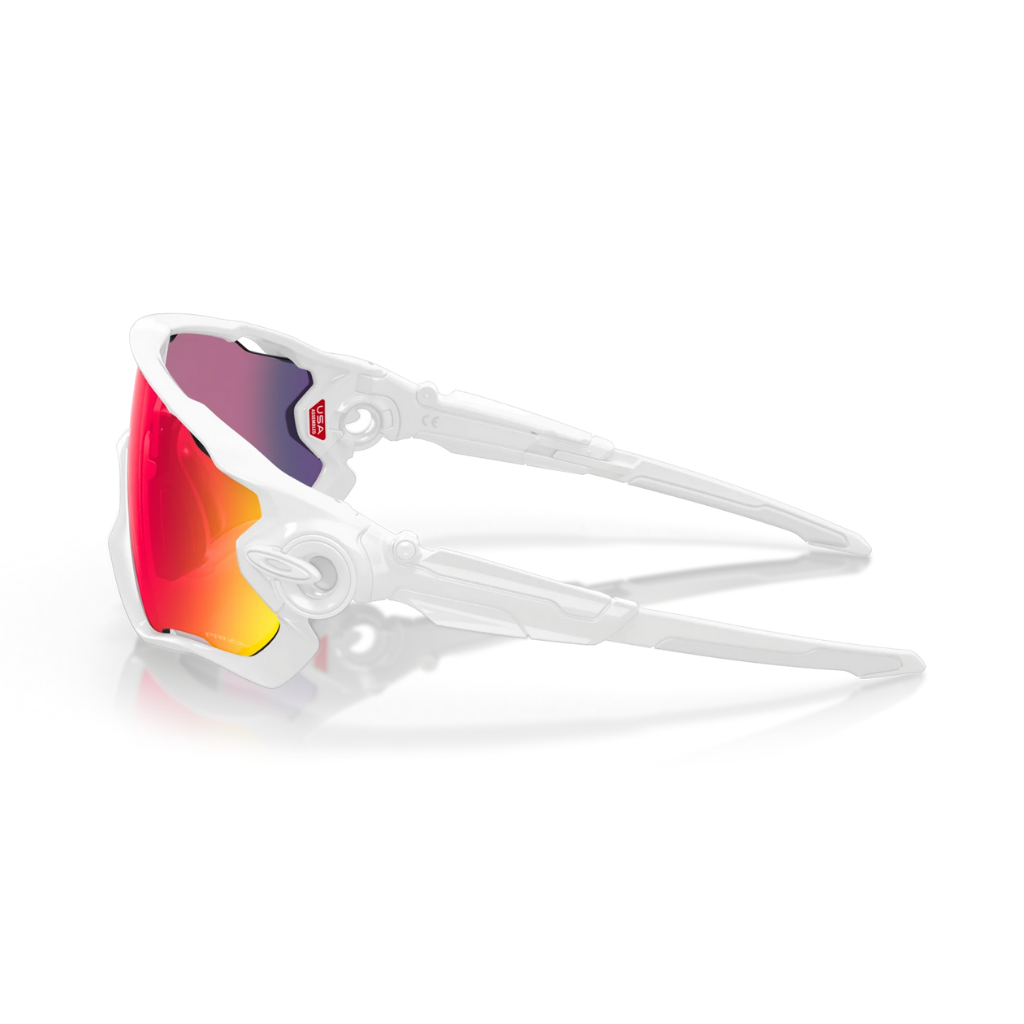 GAFAS OAKLEY JAWBREAKER BLANCAS LENTE ROJO PRIZM