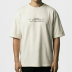 SON OF SON DALLAS TEXAS WINCHESTER CAMISETA OVERSIZED BEIGE