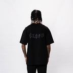 CREEP BRAND CHROME PANTERA CAMISETA NEGRA