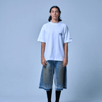 SINNERS POLIZIA CAMISETA OVERSIZED BLANCA
