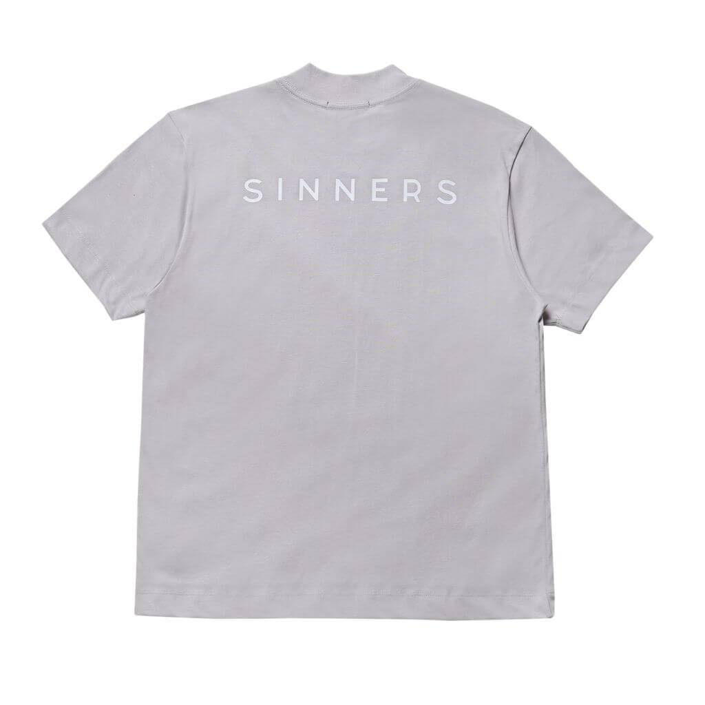SINNERS SUGAR ABUSE LOGO REGULAR CAMISETA GRIS