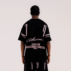 AURUM STARS I BLACK STARDUST CAMISETA OVERSIZE NEGRA