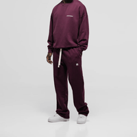 MONOIC TIMELESS V2 PANTALON JOGGER STRAIGHT VINOTINTO