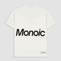 MONOIC TIMELESS V2 CAMISETA LOGO OVERSIZED BLANCA