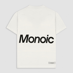 MONOIC TIMELESS V2 CAMISETA LOGO OVERSIZED BLANCA