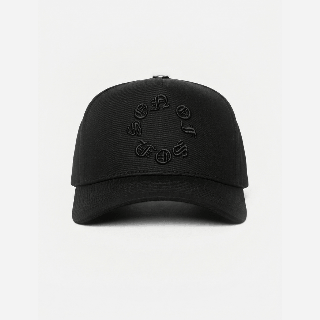 SON OF SON DALLAS TEXAS SPECIAL EDITION BLACK ON BLACK GORRA AJUSTABLE  NEGRA