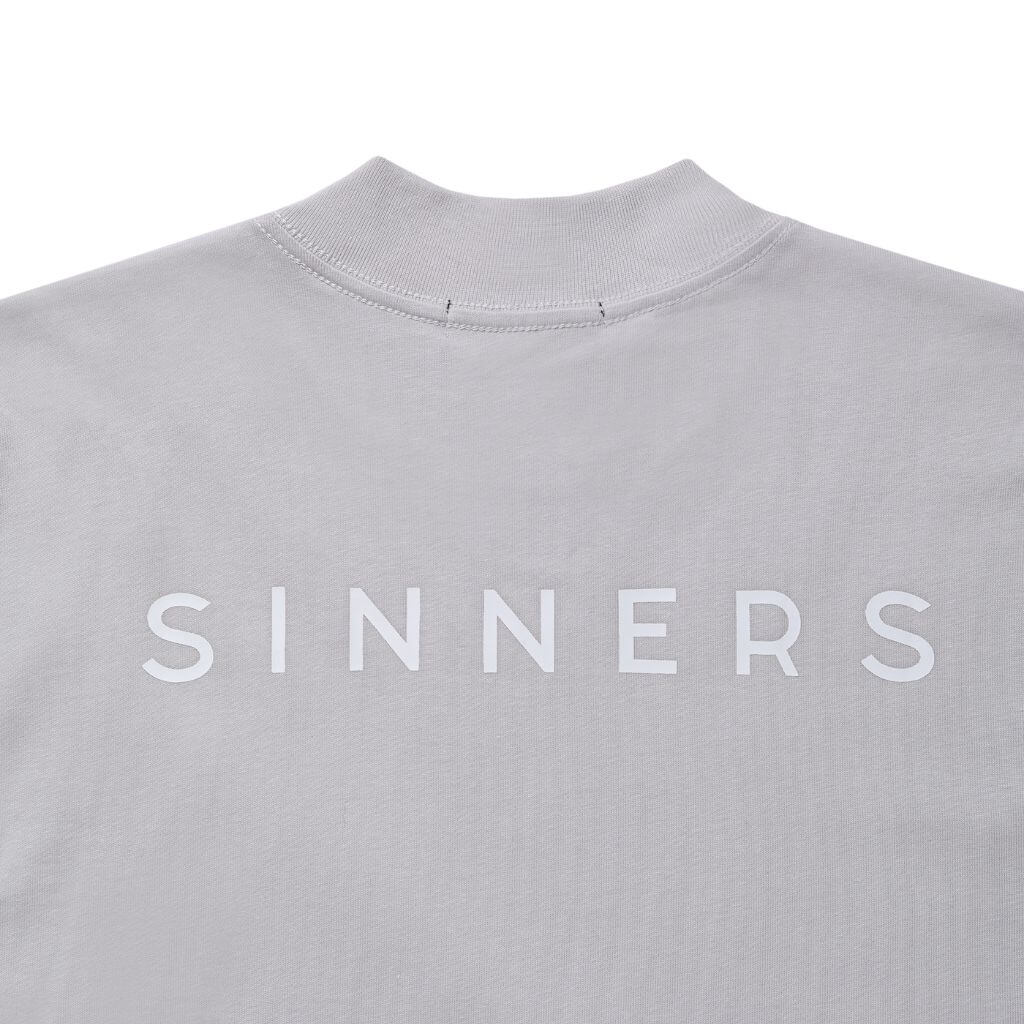 SINNERS SUGAR ABUSE LOGO REGULAR CAMISETA GRIS
