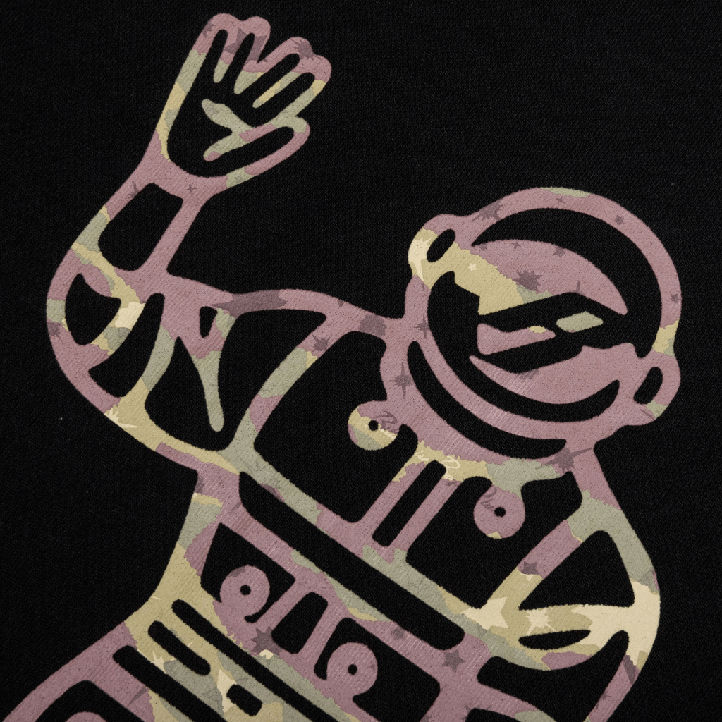 BILLIONAIRE BOYS CLUB BB SPACE ASTRO CAMISETA NEGRA