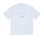 SINNERS FREE JESUS L'ENFANT MONOGRAM CAMISETA OVERSIZE BLANCA