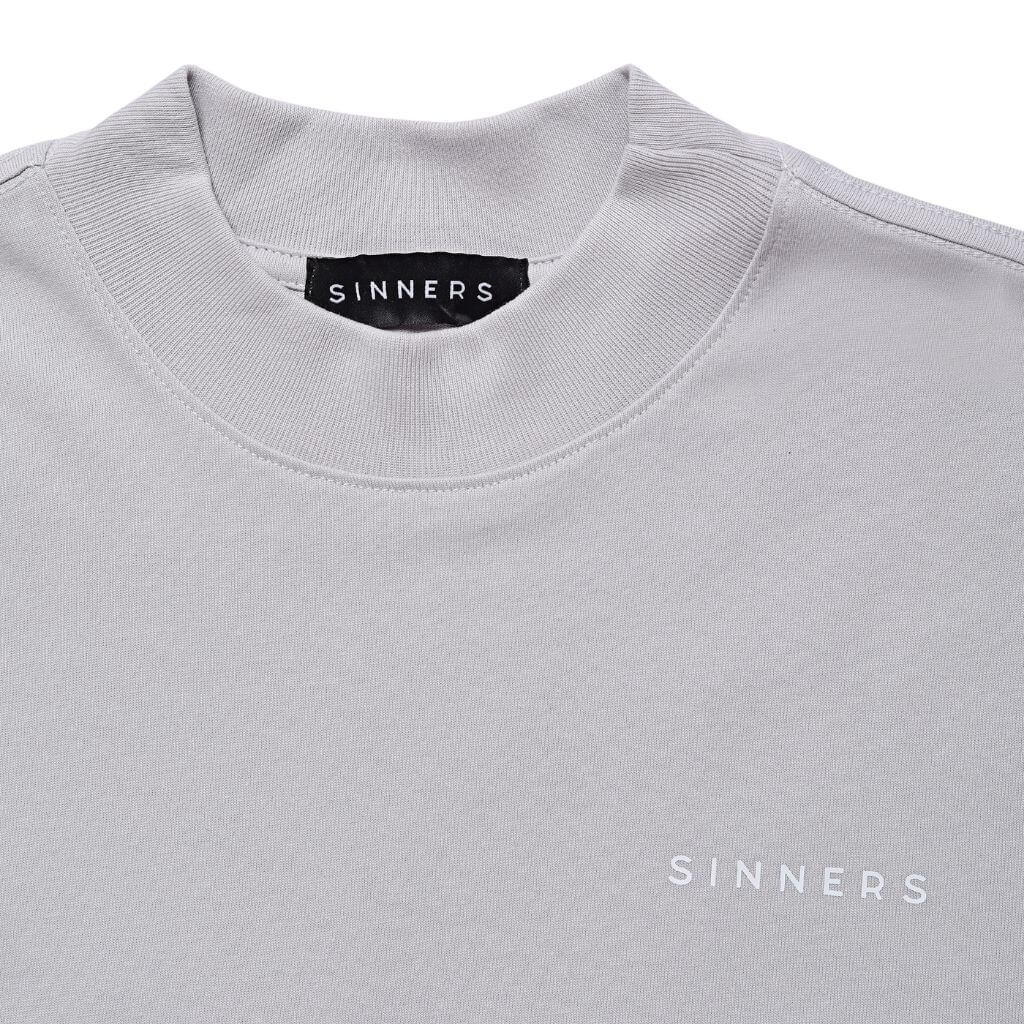 SINNERS SUGAR ABUSE LOGO REGULAR CAMISETA GRIS