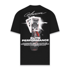 AURUM STARS I ELITE PERFORMANCE CAMISETA OVERSIZED NEGRA