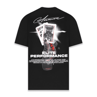 AURUM STARS I ELITE PERFORMANCE CAMISETA OVERSIZED NEGRA