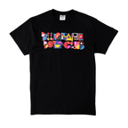 BILLIONAIRE BOYS CLUB BB DESIGN CAMISETA NEGRA