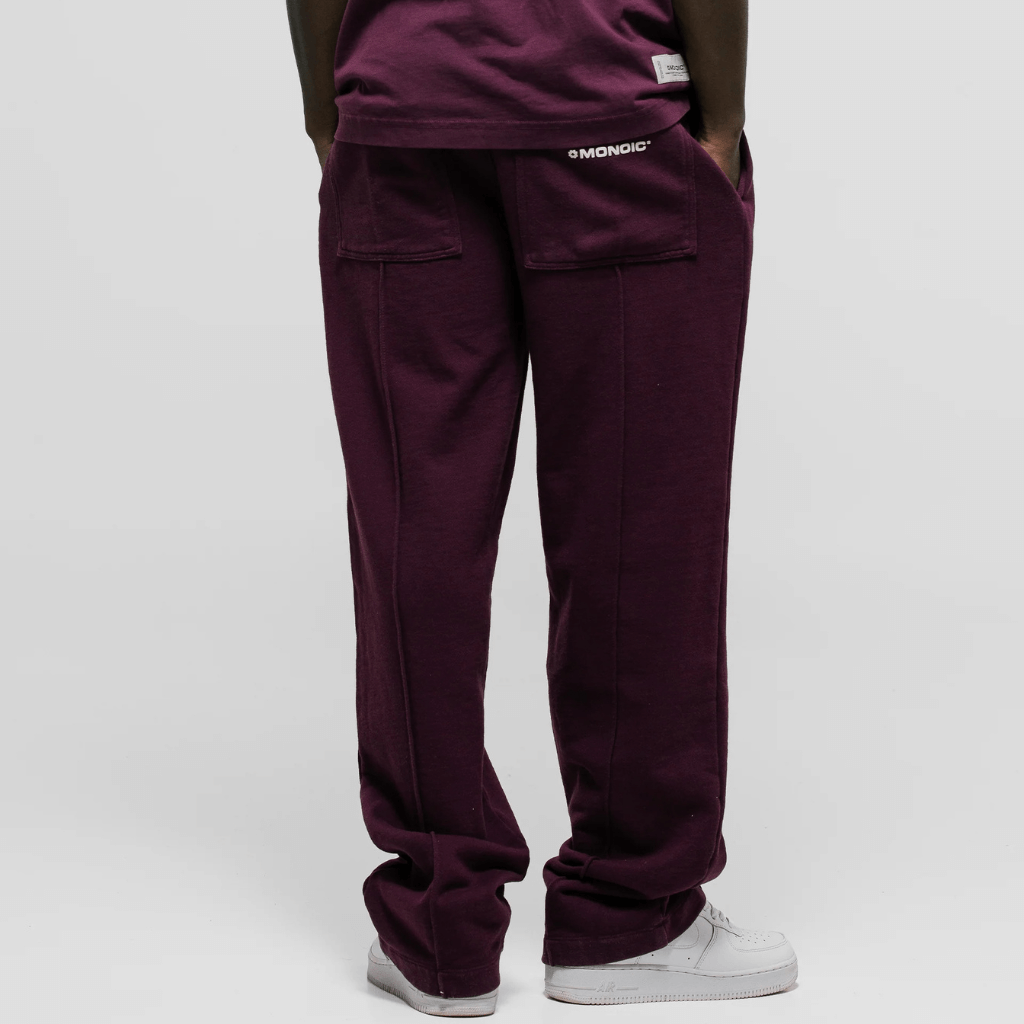MONOIC TIMELESS V2 PANTALON JOGGER STRAIGHT VINOTINTO