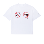 SINNERS AMERICAN HORROR CAMISETA BOXY BLANCA