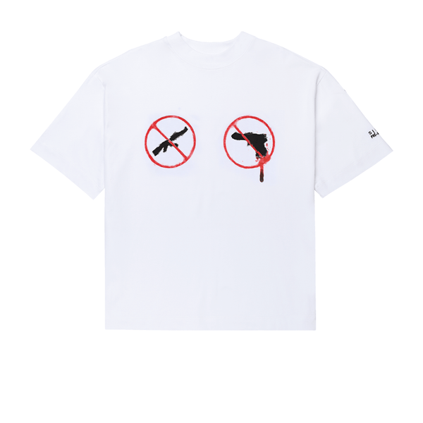 SINNERS AMERICAN HORROR CAMISETA BOXY BLANCA