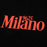 MONOIC TUTTO BENE 2 CAMISETA BOXY FIT MILANO NEGRO OSCURO