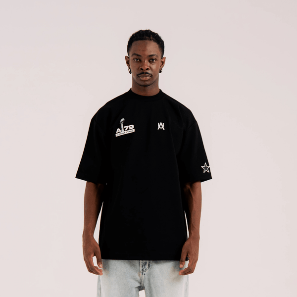 AURUM STARS I ELITE PERFORMANCE CAMISETA OVERSIZED NEGRA