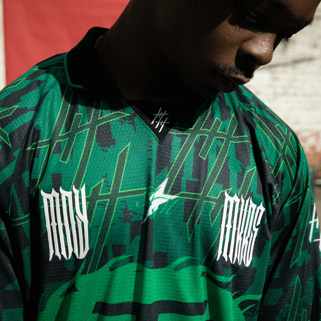 CULTUREWISE TWO STROKE SAINTS JERSEY MOTOCROSS VERDE