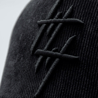 CULTURE WISE KONBINI GORRA AJUSTABLE NEGRA CORDUROY CLASSIC