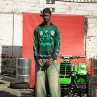 CULTUREWISE TWO STROKE SAINTS JERSEY MOTOCROSS VERDE