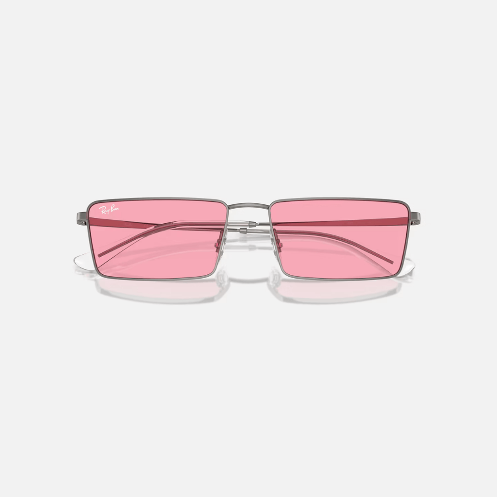 GAFAS RAYBAN EMY BIO-BASED LENTE ROSA MARCO GRIS